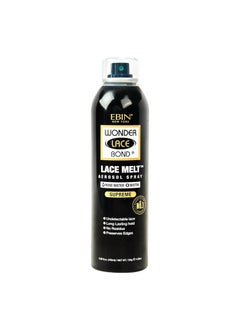 EBIN NEW YORK EBIN NEW YORK Wonder Lace Melt Aerosol Spray - Rose Water + Biotin Infused (180ml./ 6.08oz) - Preserves Edges & Undetectable Lace | Long lasting hold | No Residue 