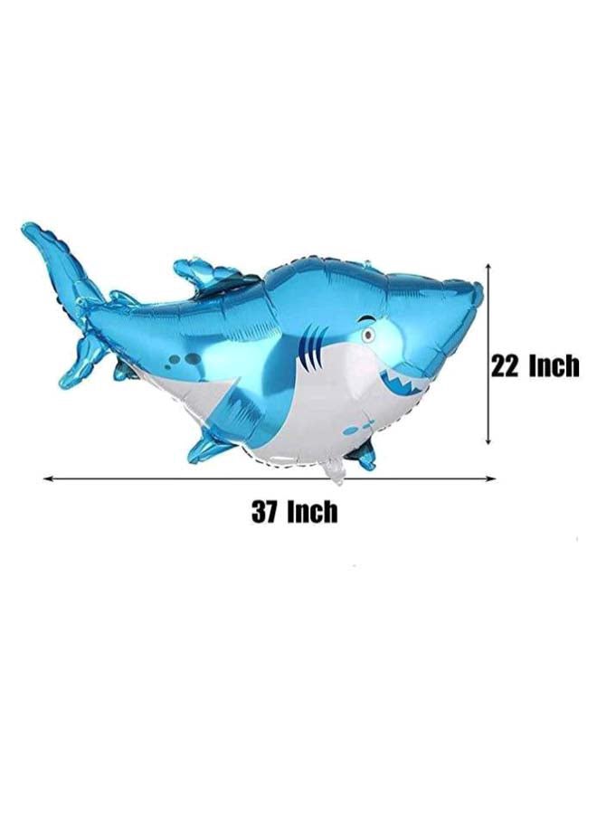 Shark Theme Birthday Party Decoration Bundle Kit - Image 2