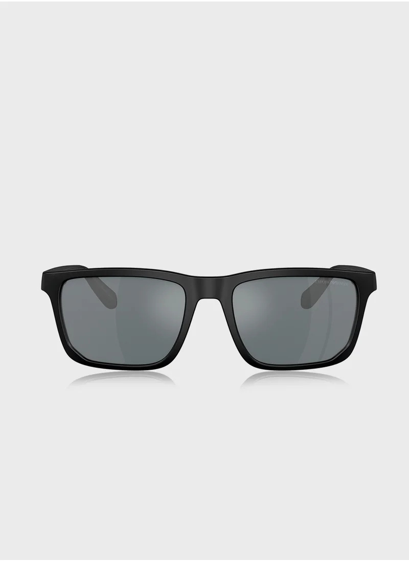 امبوريو ارماني 0Ea4219 Wayfarers Sunglasses