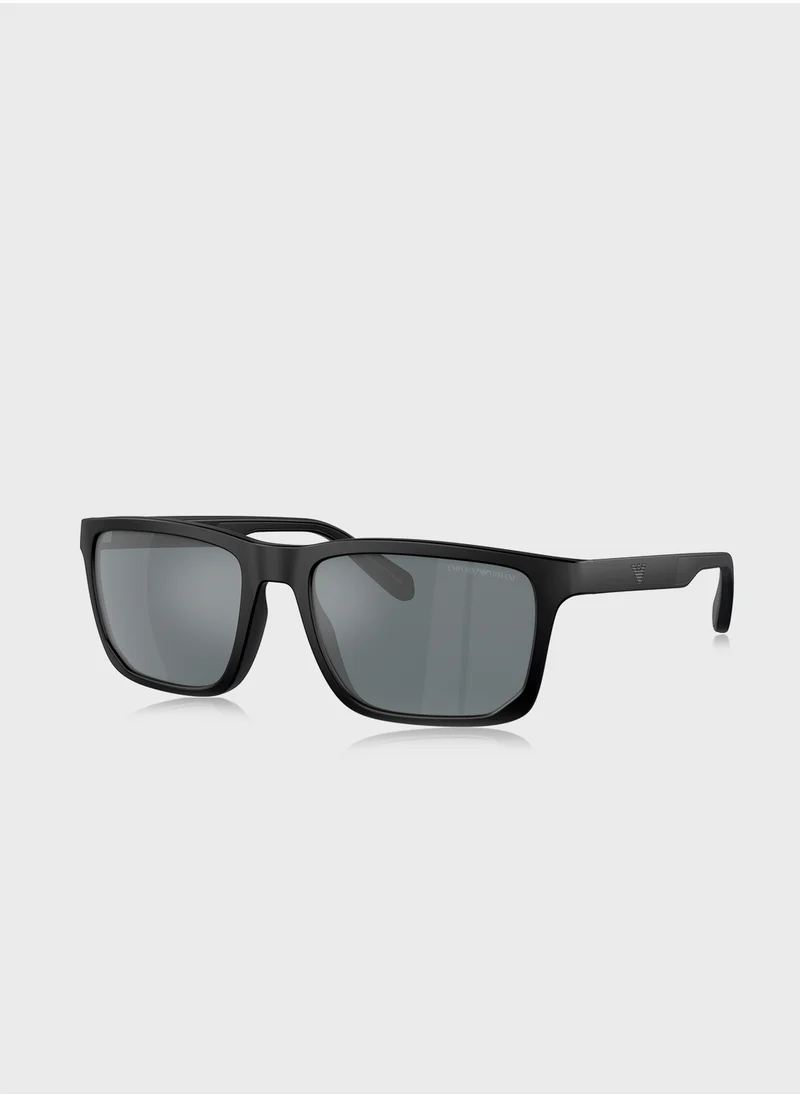 امبوريو ارماني 0Ea4219 Wayfarers Sunglasses