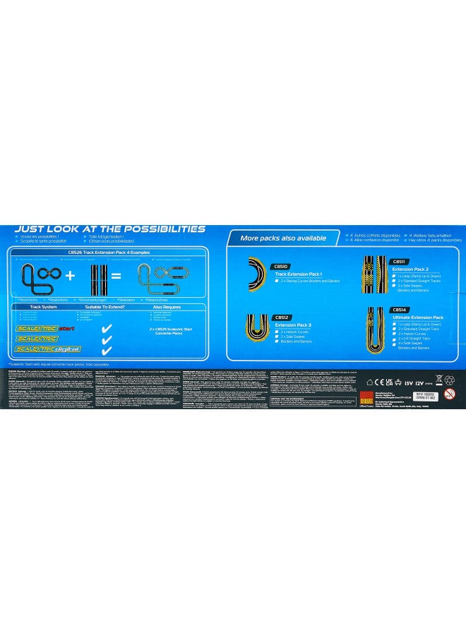 Scalextric 1:32 Track Extension Pack 4 - Image 2