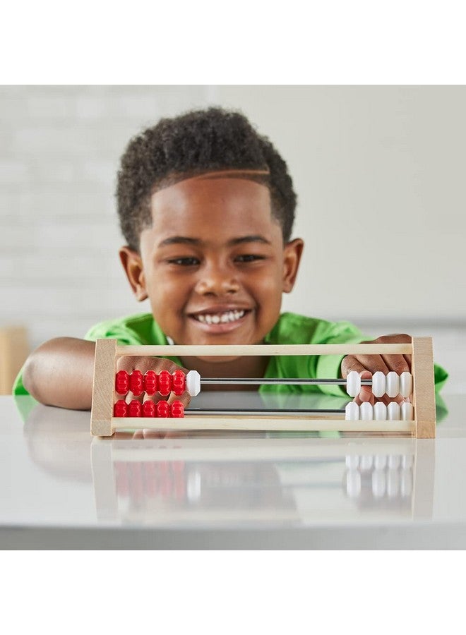 hand2mind hand2mind 20-Bead Wooden Sensory Rekenrek Abacus, Abacus for Kids Math, Wooden Counting Math Manipulatives, Bead Counters for Kids Math, Learn Counting and Numbers, Homeschool Supplies (Set of 1)  - Image 4