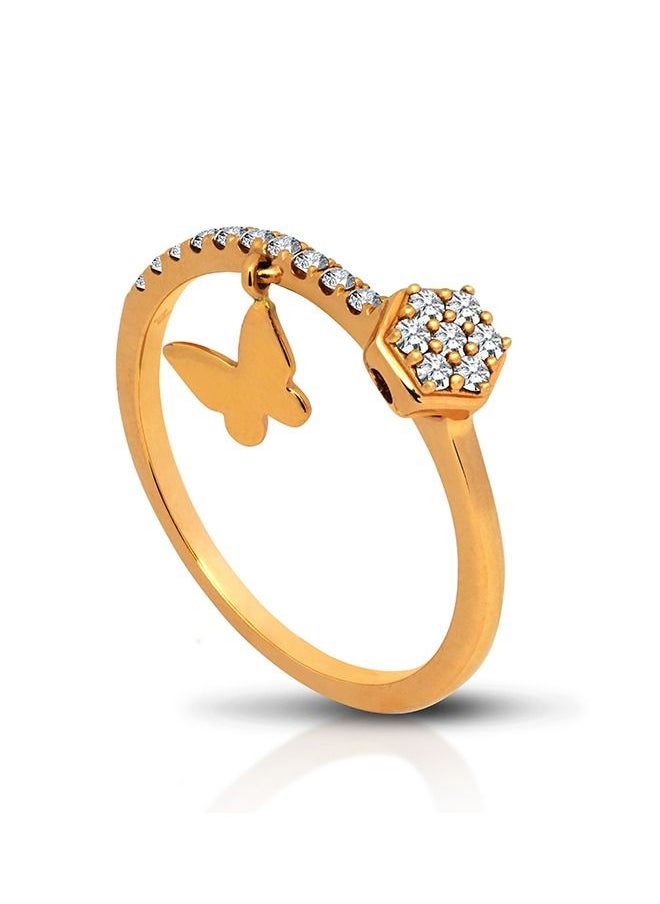 18K Rose Gold Diamond Ring - pzsku/Z691F76A5158FFAC63D3AZ/45/_/1663843176/b5c5b694-5b00-406a-a6de-dcdc49950e85
