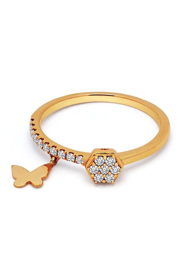18K Rose Gold Diamond Ring - pzsku/Z691F76A5158FFAC63D3AZ/45/_/1663843176/dd4c3c23-0760-4b58-bfbf-8994f823172c