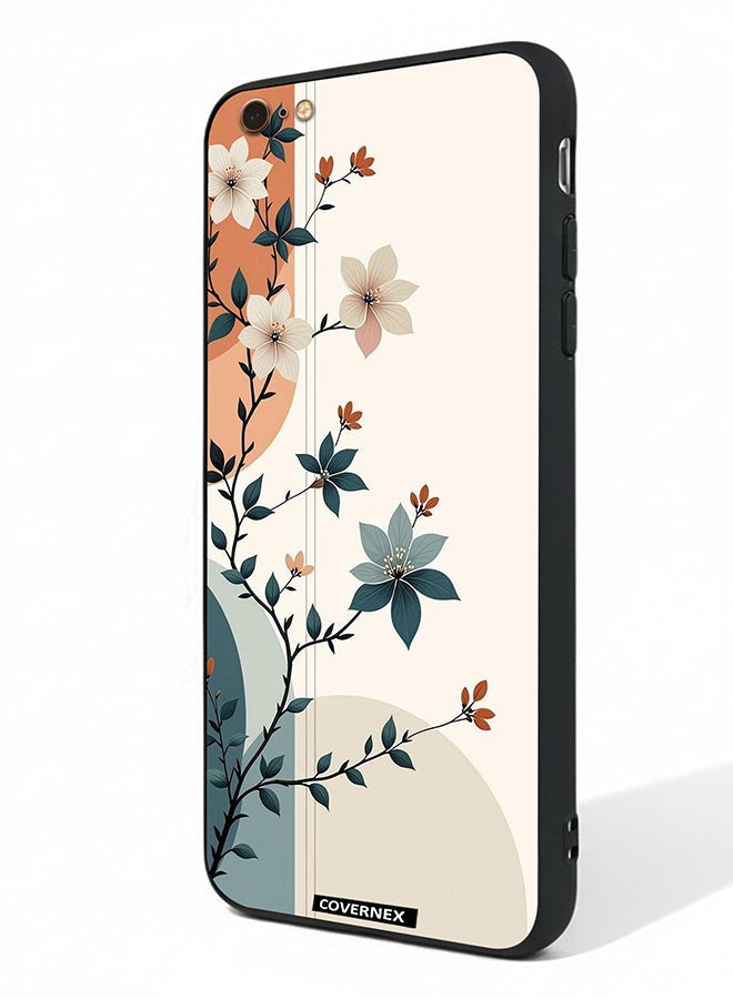 Covernex Apple iPhone 6s Plus Protective Case Cover Printed Featuring Elegant Leafy Branches - Image 1