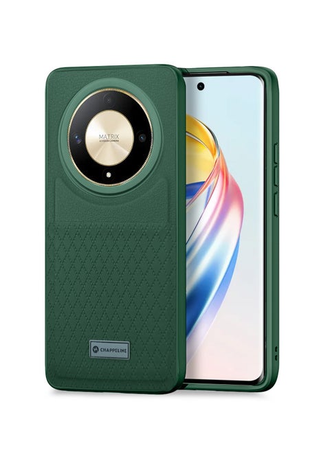 Silicone Pattern Case Cover For Honor x9b Dark Green