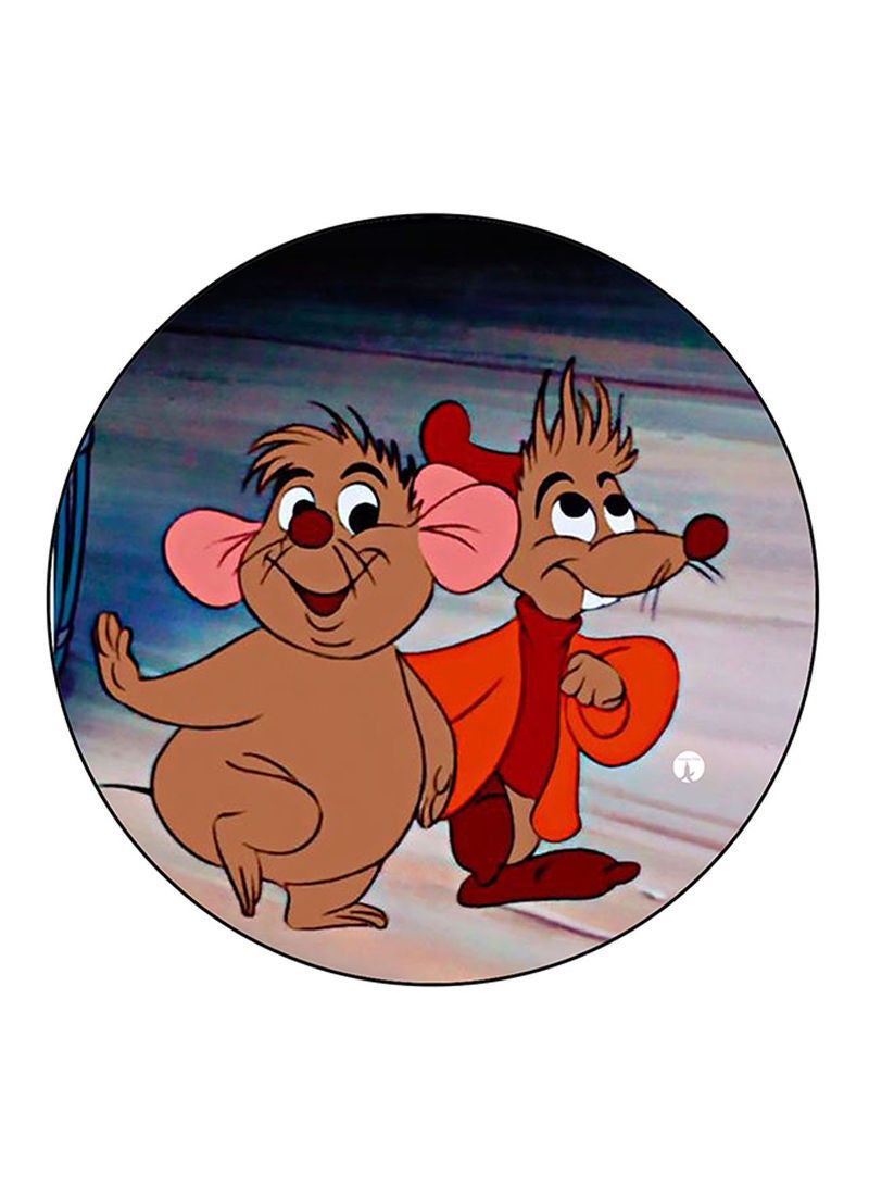Disney Printed Mouse Pad  Round  Multicolour
