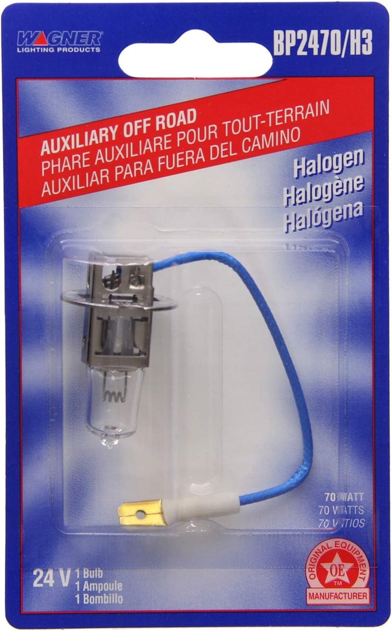 Wagner Lighting Wagner BP2470/H3 Halogen Light Bulb - Image 3