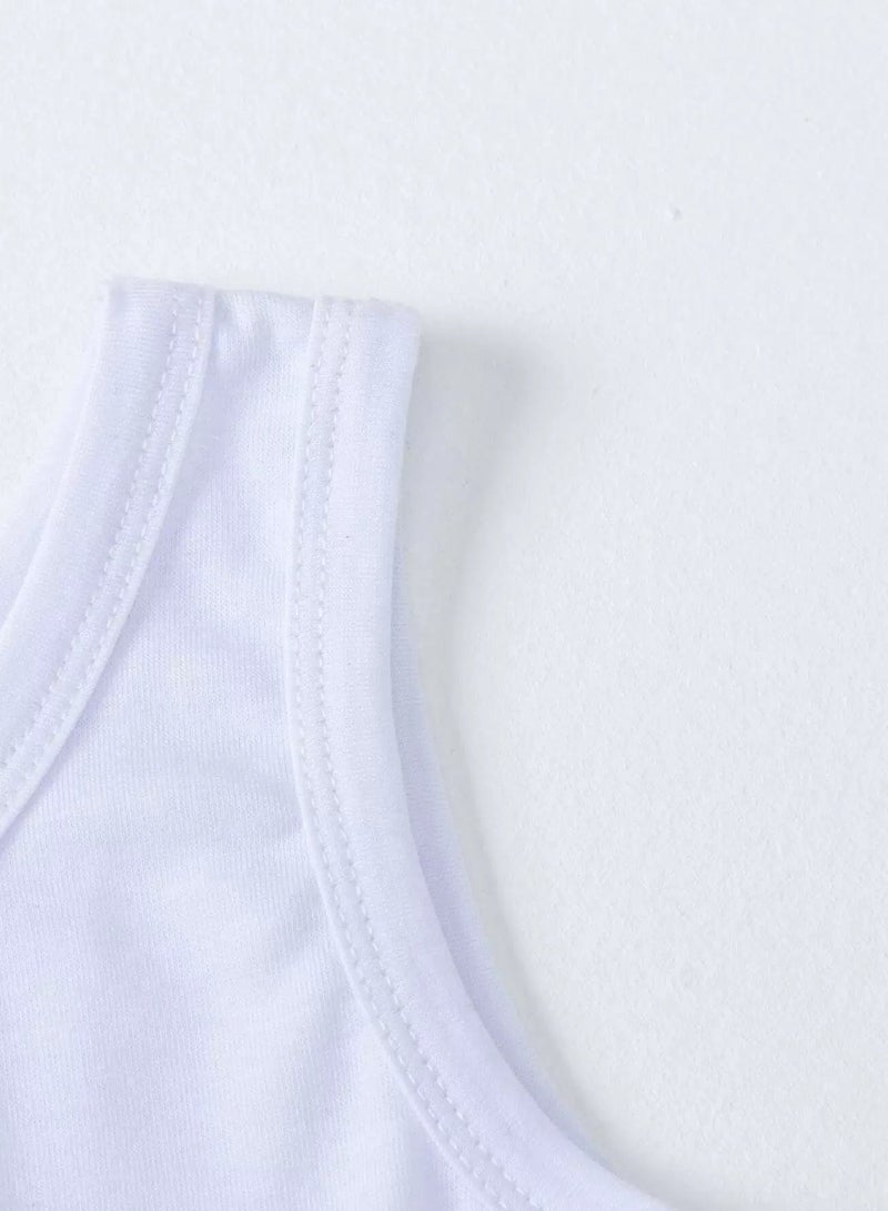 Toddler Boys 2pcs Solid Sleep Tank Top - Image 3