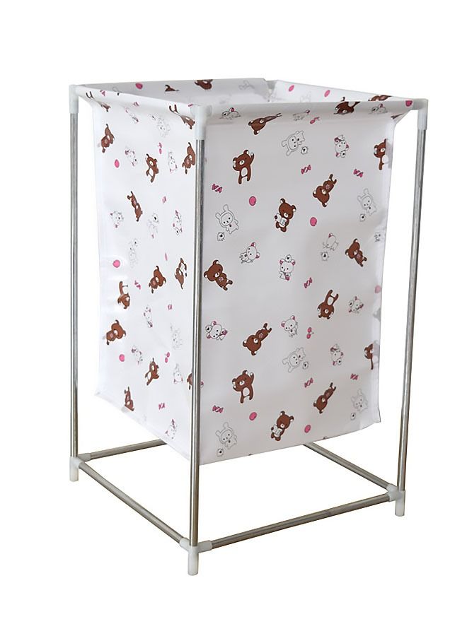 AGD Multifunction Cartoon Laundry Basket Multicolour - Image 1