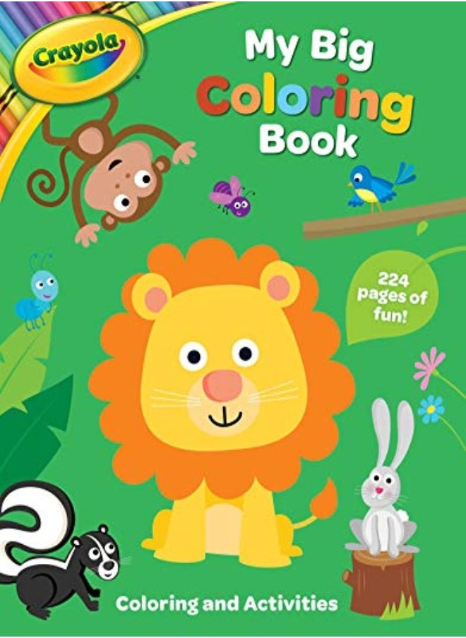 CRAYOLA MY BIG COLORING BK 