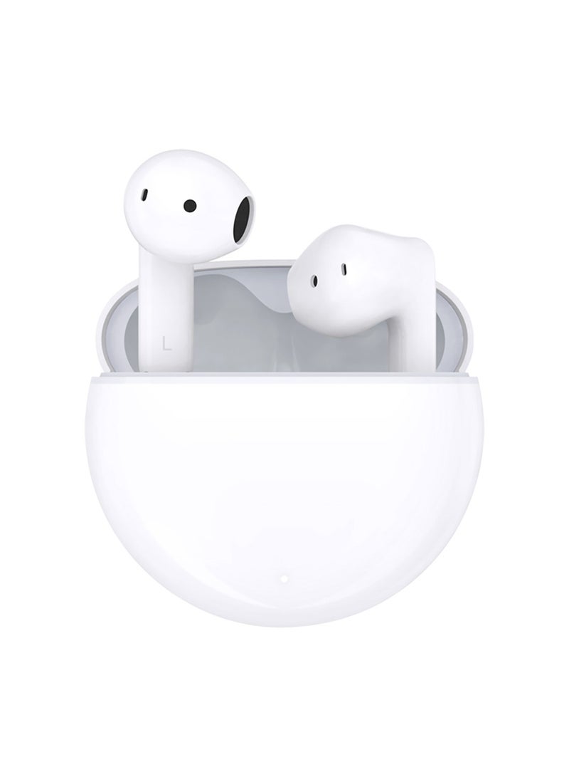 Honor Choice Earbuds X7e Semi-Open Noice Cancelling, 40 Hour Long Battery Life, Enhanced Spatial Surround Sound, TWS Earphones, White White