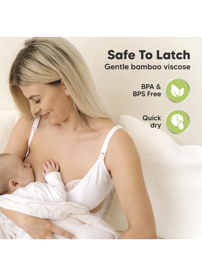 KeaBabies Soothe Nursing Pads, Reusable Breast Pads, Lovelle - Image 5