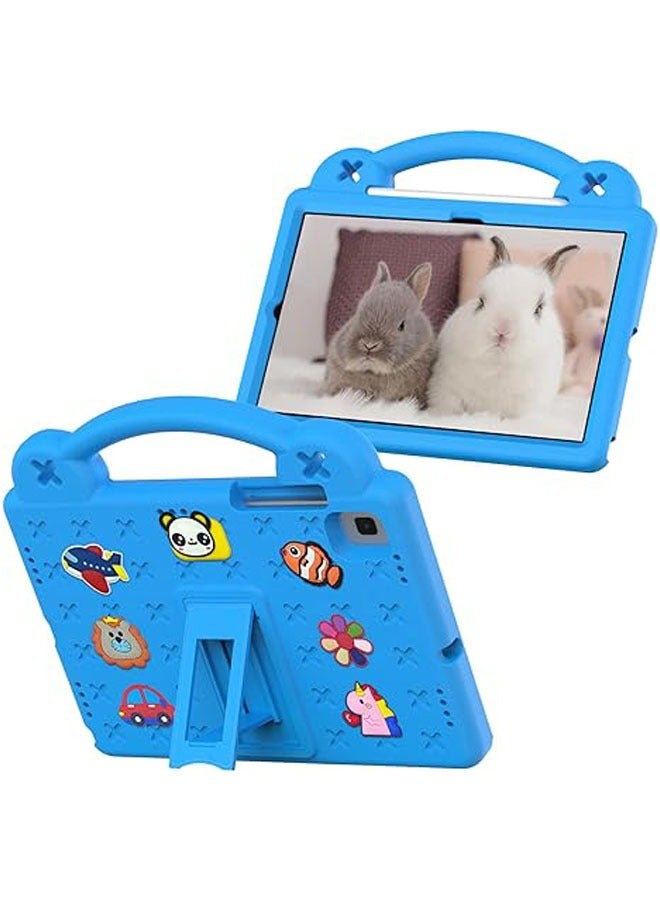 عام Samsung Galaxy Tab S6 Lite 10.4 بوصة حافظة مع مقبض (SM-P610/SM-P613/SM-P615/SM-P619)، حافظة مضادة للصدمات من الإيفا الرغوية مع وظيفة الوقوف