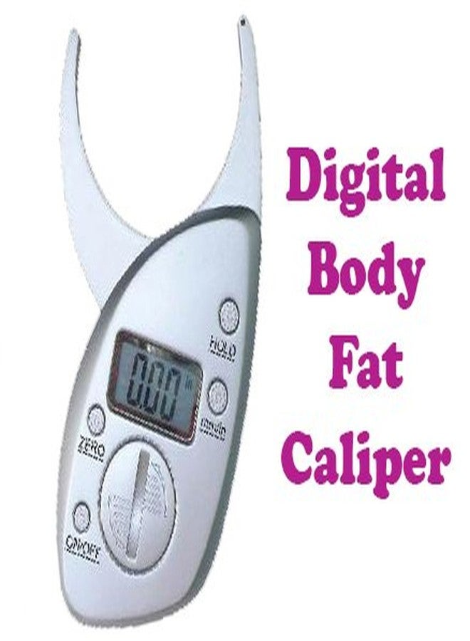 Gadget Hero's Digital Skin fold Caliper Body Fat Measure Kit for Fitness Weight Any Age Gender 0-50mm / 0-2 inches. - Image 3