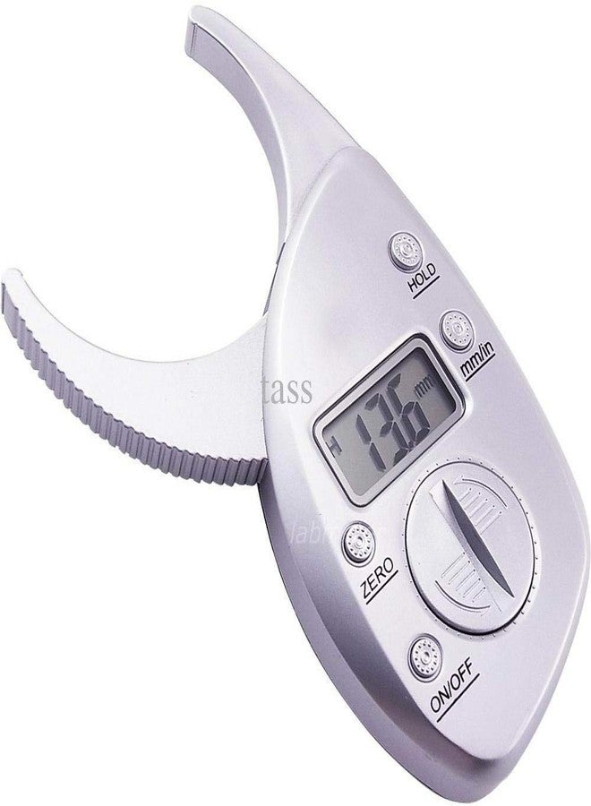 Gadget Hero's Digital Skin fold Caliper Body Fat Measure Kit for Fitness Weight Any Age Gender 0-50mm / 0-2 inches. - Image 1