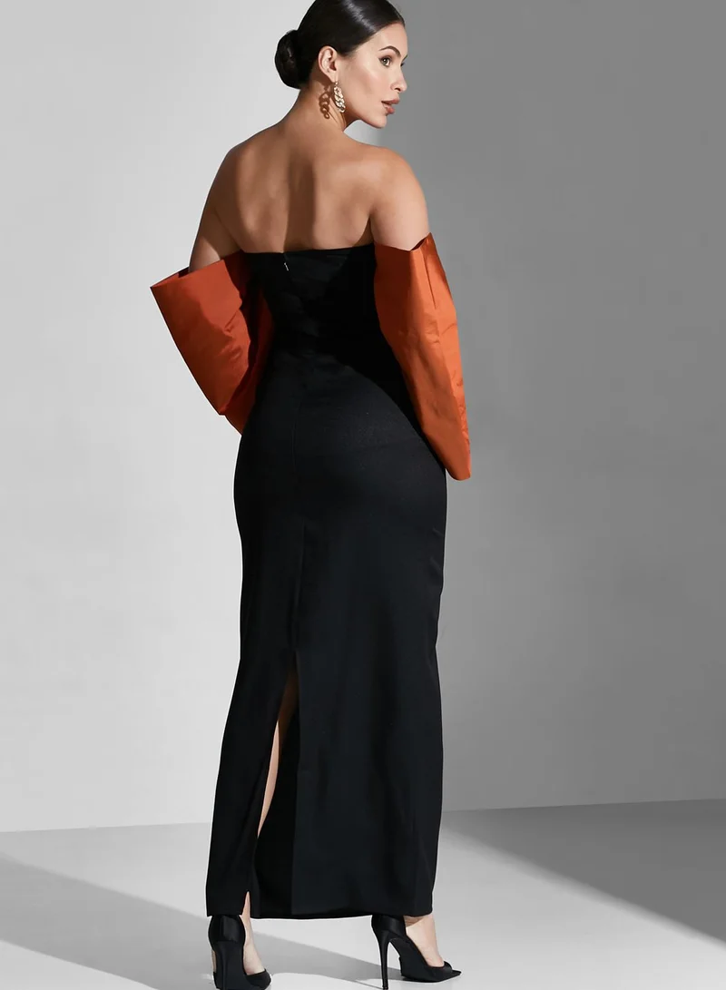 CHASE Bardot Color Block Dress