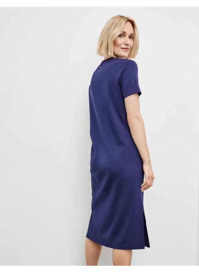 GERRY WEBER Simple midi dress with a shimmering neckline  - Image 5