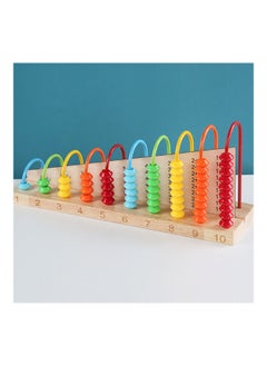 NIBEMINENT Mathematical Calculation Frame Toy For Early Childhood Education 29.9 X 7.9 13.1cm  - Image 3