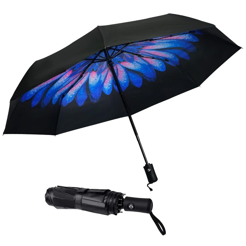 SY COMPACT Travel Umbrella Windproof Automatic Umbrellas Small Compact UV Sun Protection Factory Outlet Umbrella - Image 1