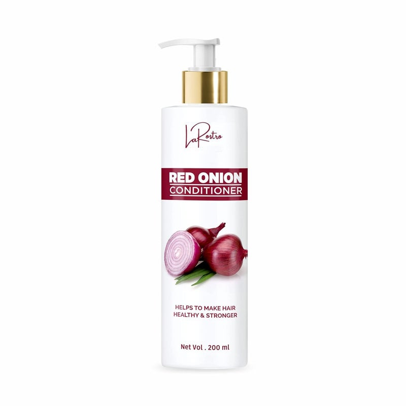 La Rostro Red Onion Conditioner With Red Onion Oil Improve Strength Of Hair Roots And Cells Also Makes Hair Healthy And Dandruff Free And Hair Fall Control 200ml Pack of 3 - Image 2