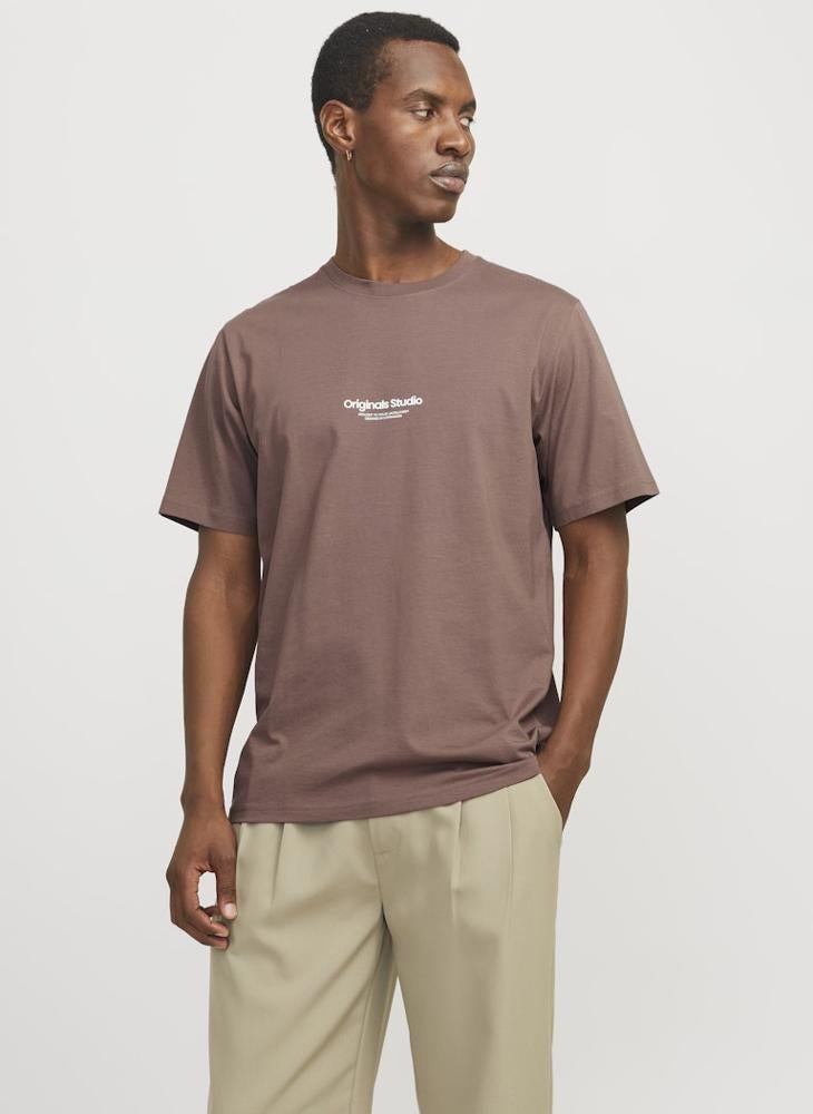 JACK & JONES Jorvesterbro Logo Print  Crew Neck T-Shirt  - Image 1