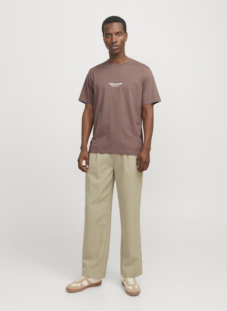 JACK & JONES Jorvesterbro Logo Print  Crew Neck T-Shirt  - Image 4