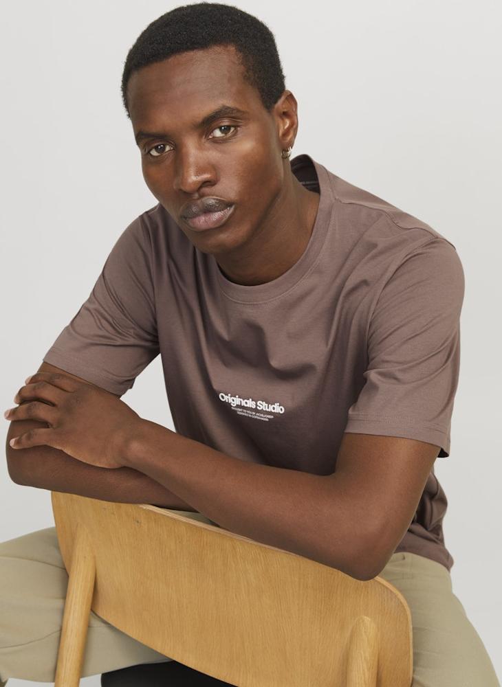 JACK & JONES Jorvesterbro Logo Print  Crew Neck T-Shirt  - Image 3
