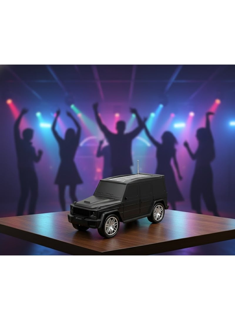 Kisonli Casonly B2 Bluetooth Speaker with Powerful 10W Solar Charging and 1800mAh Battery – Up to 6 Hours of Playback – Black - Image 4