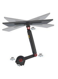 NB NORTH BAYOU NB North Bayou H180 Dual Monitor Mount - Adjustable for 17'' to 27'' Screens  - Image 5