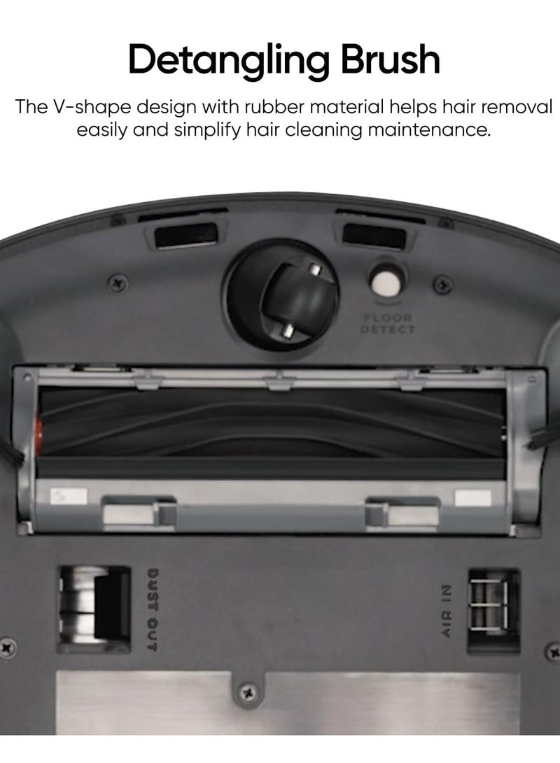 eufy Mach Rolling Brush & Brush Guard 40 W T29B6 Black - Image 5