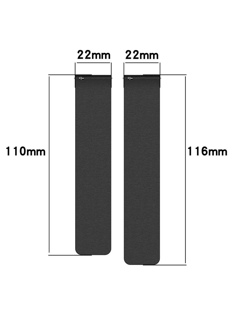 Soft and Skin Friendly Silicone Sport Watch Strap, Magnetic Suction Watchband for HUAWEI Watch GT 5/GT6 Black - Image 4