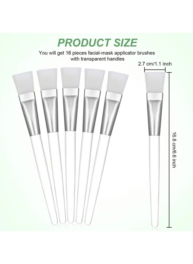 ORiTi 16Pcs Soft Facial Mask Brush - Image 5