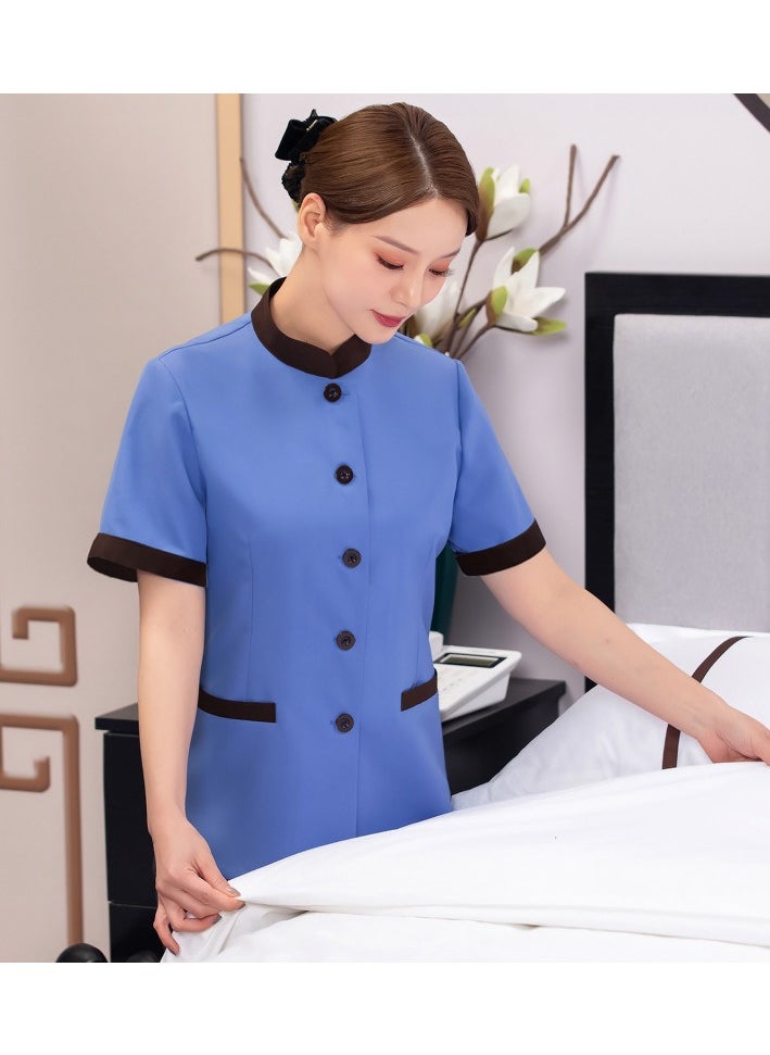 KUYING New Summer Cleaner Work Clothes 
