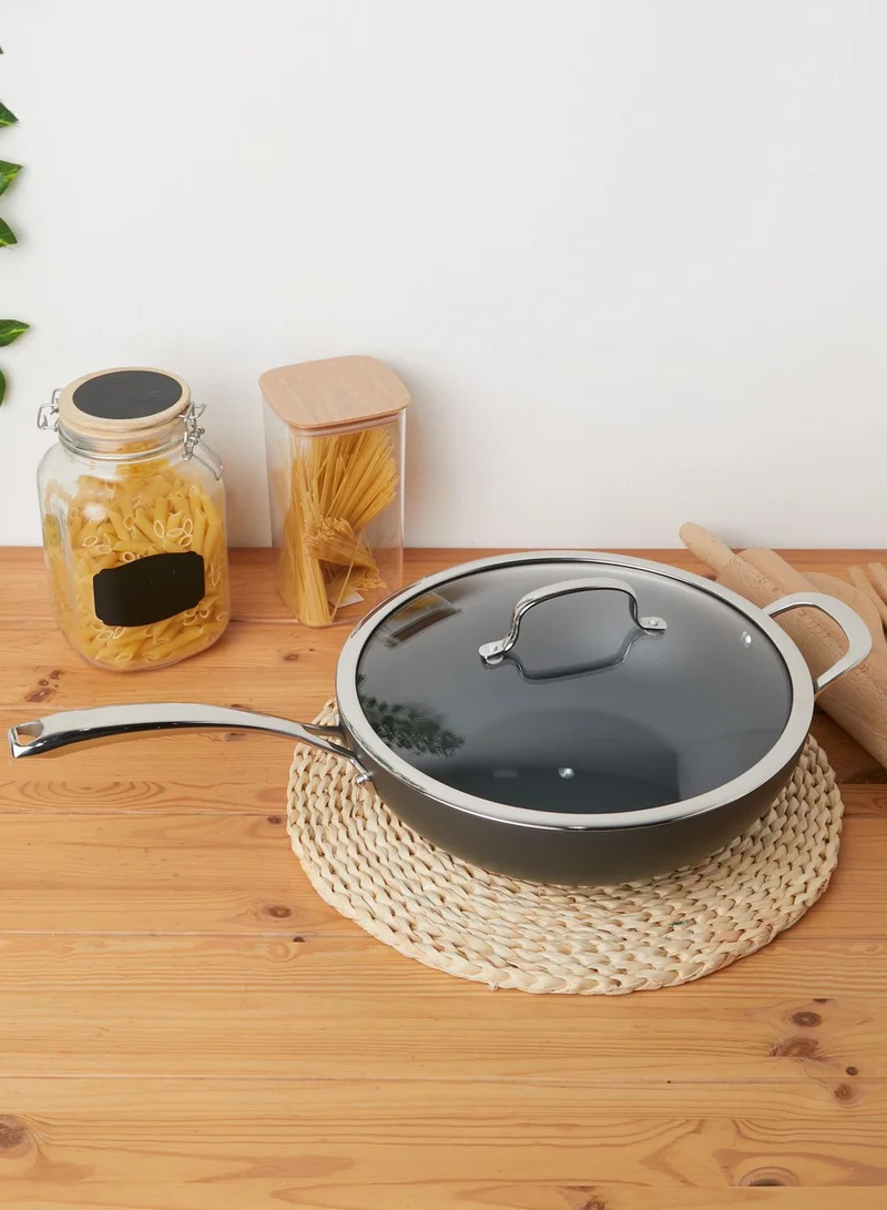 Marks & Spencer Chef Hard Anodised Wok 30Cm
