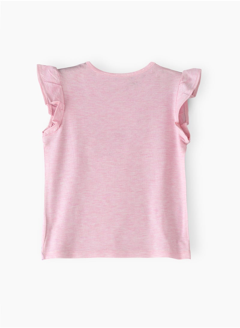 Jelliene Sunshine Squad: Girls' Comfy Cotton Tees Playful Prints & Summer Fun  - Image 2
