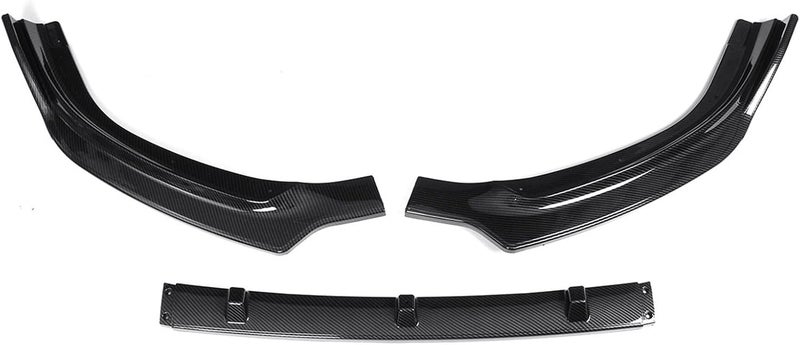 Wivplex Carbon Fiber Look Front Bumper Splitter Kit for Toyota Highlander - Image 1