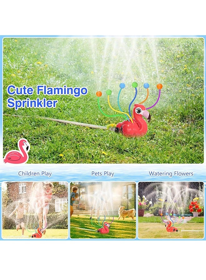 لعبة رش المياه الكرتونية الفاتنة، لعب المياه الدوارة درجة 360، مناسبة لألعاب الحديقة في الفناء الخلفي الصيفية، الأطفال في الهواء الطلق 'المرح، الأطفال' يوم هدية - Image 3