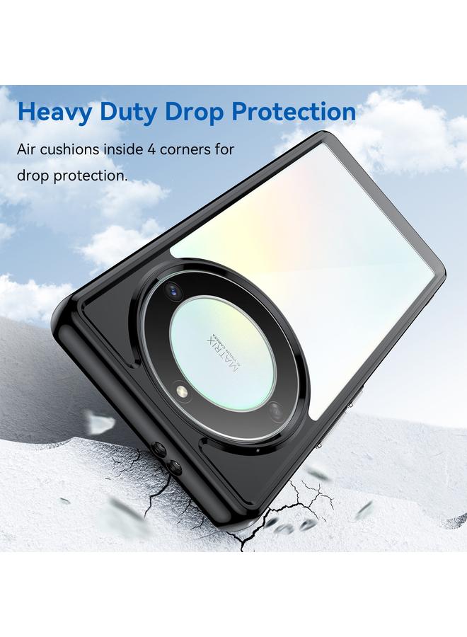 اس-توب جراب لهاتف Honor Magic5 Lite من سلسلة ملونة من الأكريليك + TPU - Image 3