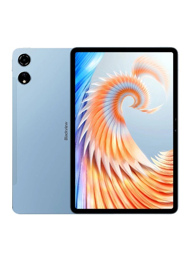 بلاكفيو تابلت MEGA 3 بحجم 12.1 بوصة بمعالج ميديا تيك هيليو G100 ثماني النواة 12GB+256GB وبطارية 8800mAh ودعم نتفليكس HD - أزرق - Image 1