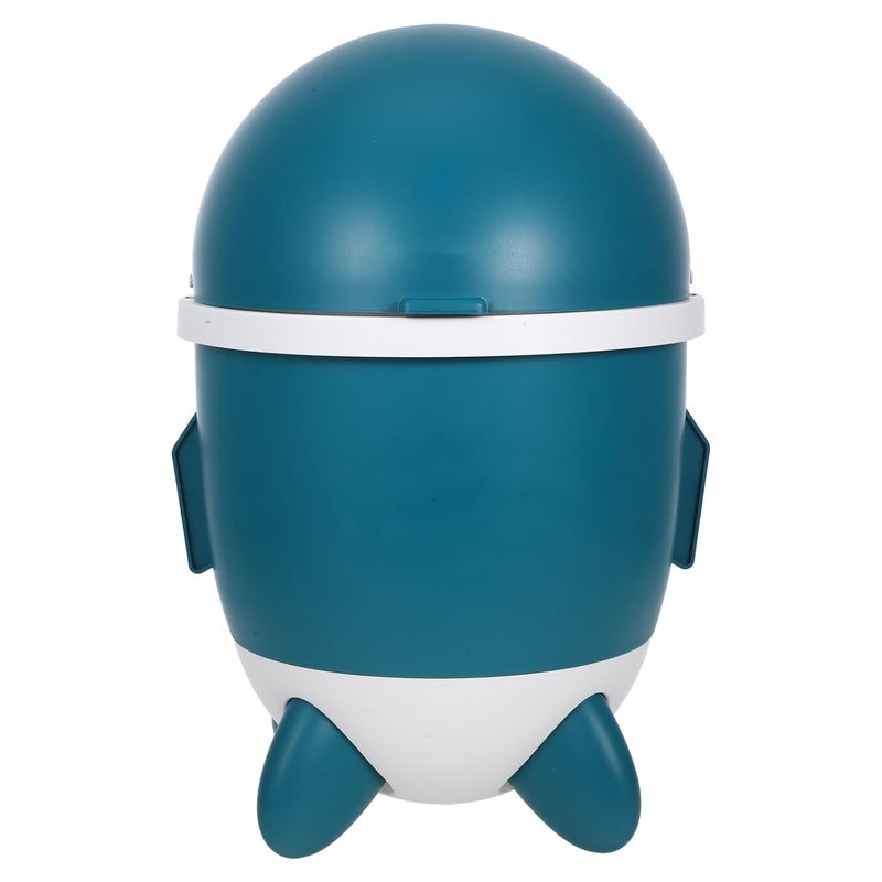 Globally selected raw material SHERCHPRY Rocket Shaped Small Plastic Trash Can with Lid, Compact Office and Bathroom Garbage Bin, Green Desk Wastebasket for Bedroom and Kitchen Use Modern look Multiple options Gulf climate upgraded quality Multi-source stock guarantee Workday cycle fulfillment Extra part combo compatible Batch uniform stable quality All user affordable trusted quality Ready varied options Trendy budget practical design Simplified versatile design Reliable local delivery service Easy store & transit build Multi-use well optimized build Diverse application fit Multi-market varied design options Shop & home all-space compatible Moisture proof Periodic restock local Repeated use resistant selected material Multiple sizes General need oriented design UV resistant All territory compatible build - Image 1