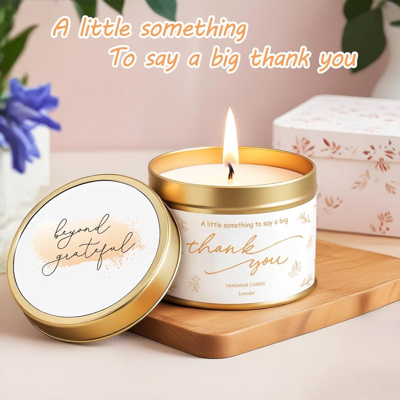 LUICONMO Thank You Gifts for Women, Appreciation Gifts for Coworkers Teacher with 16oz Thank You for Being Awesome Glass, Employee Appreciation Gift Box Thanksgiving Christmas Gift set - Image 5