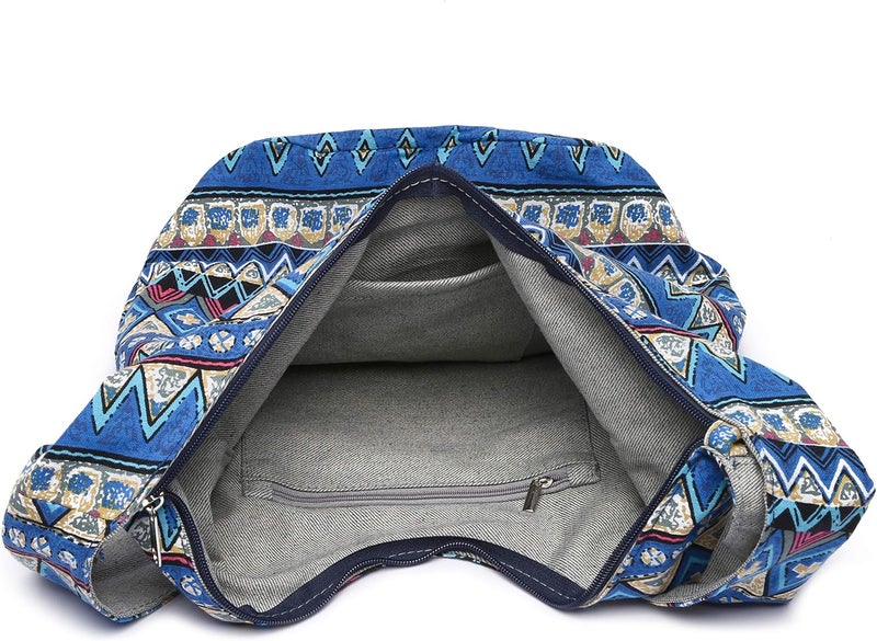 Coton Pose Women Shoulder Handbags Fashion canvas Hippie Crossbody Bags Bohemian Animal Prints Hobo Bags - Image 2