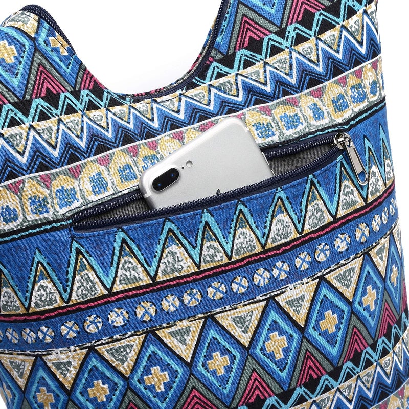 Coton Pose Women Shoulder Handbags Fashion canvas Hippie Crossbody Bags Bohemian Animal Prints Hobo Bags - Image 4