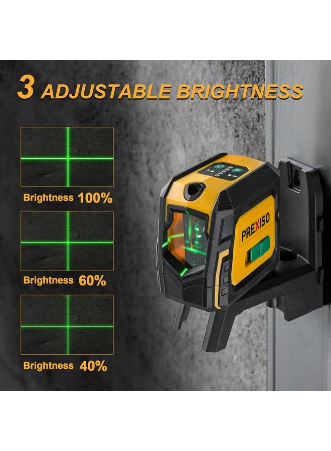 Prexiso PREXISO Laser Level with Tripod & 2 Plumb Dots - 100 Ft Green Point Laser Level Self Leveling - Plumb Spot Alignment Cross Laser Line Tool for Construction, Ceiling, Floor Tile with Magnetic Base  - Image 3