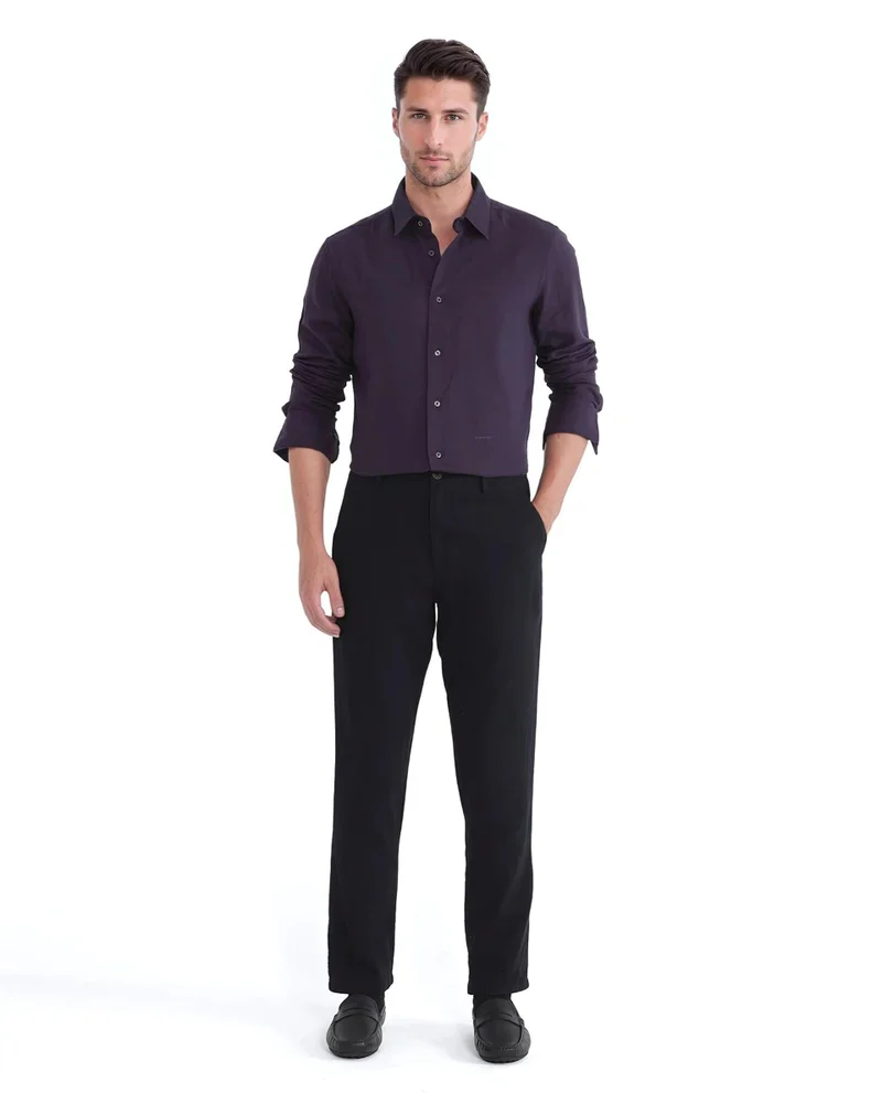 Rare Rabbit Men's Double Layer Cotton Shirt