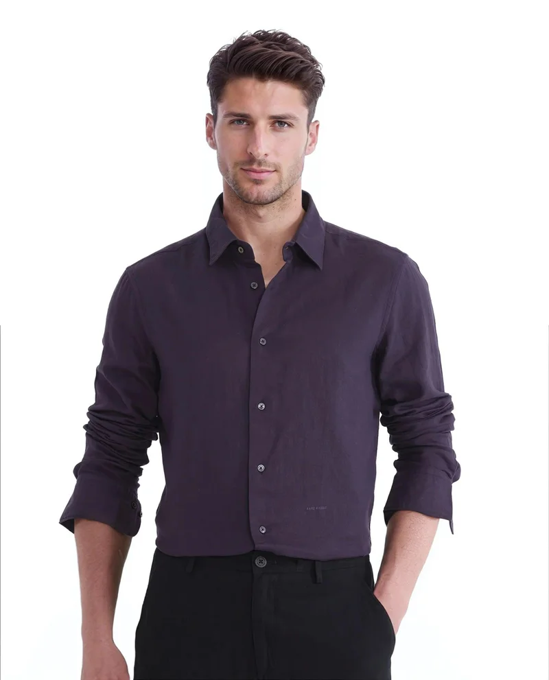 Rare Rabbit Men's Double Layer Cotton Shirt
