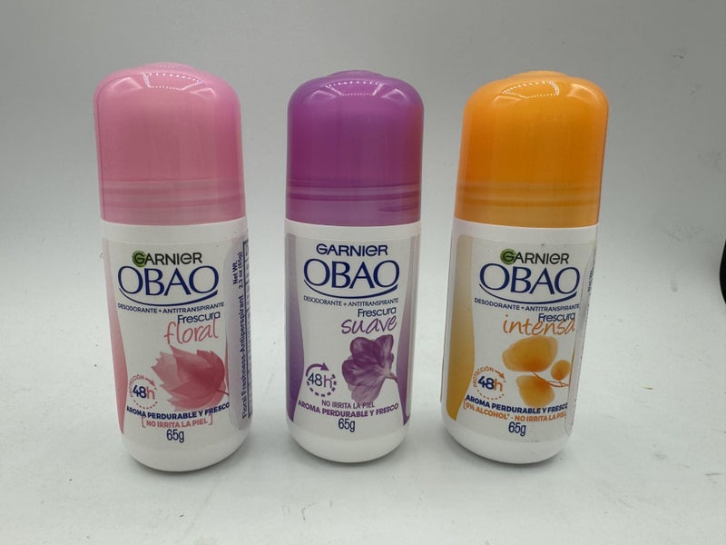 Obao Assorted Deodorant for Women - Pack of 3 - Image 2