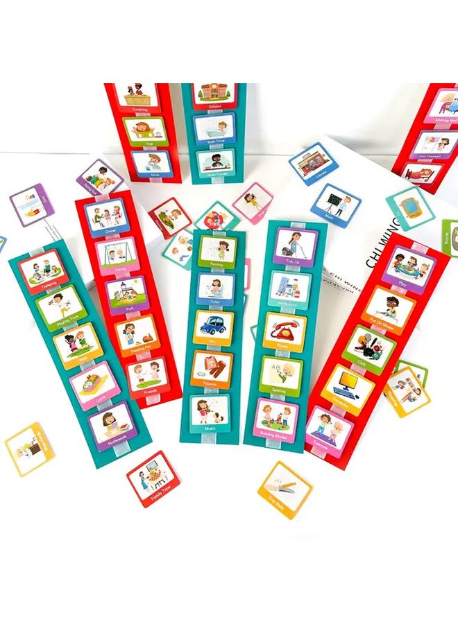 Visual Schedule Cards Set For Nonverbal Communication And Daily Planning 60 Cards - Image 4