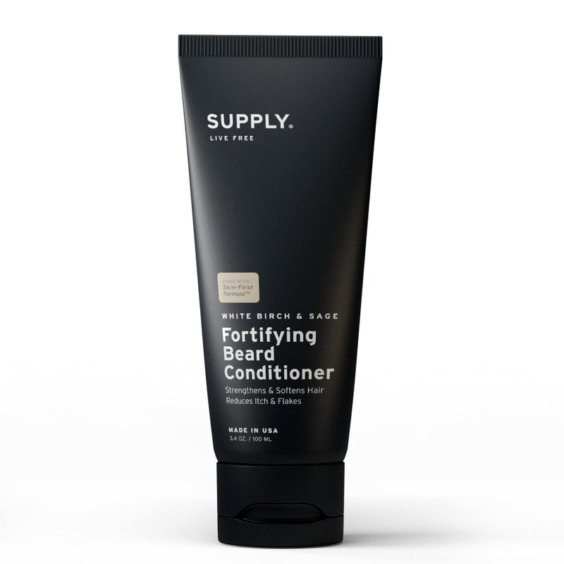 Supply Fortifying Beard Conditioner â€“ Fast-Absorbing, Plant-Based Formula to Soften, Strengthen & Nourish Beard and Skin â€“ Supports a Healthier, Softer Beard â€“ 3.4oz - Image 1